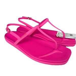 Crocs‎ Women's Miami Thong Sandal Pink Crush Size 11M
